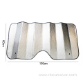 Frost guard reflective aluminum front window cover